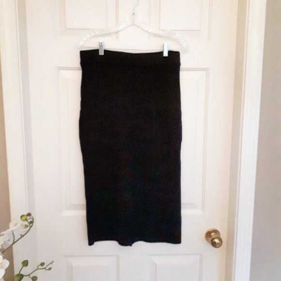 EUC Adrienne Vittadini black wool midi pencil skirt S - Picture 8 of 8